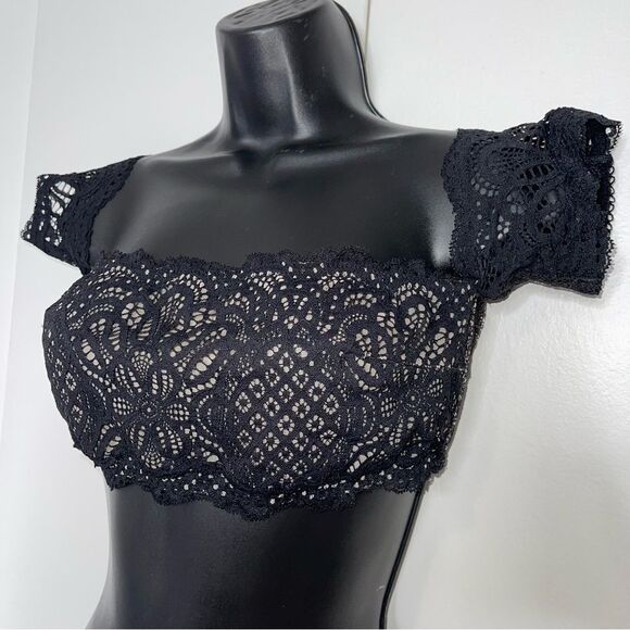 Victoria's Secret Dream Angels Bandeau Lace Bralette Bra Top - M - Picture 5 of 8
